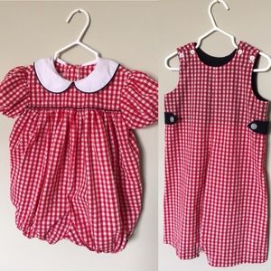 Lullaby Set. 12 mo. EUC.  B/G Twin set.